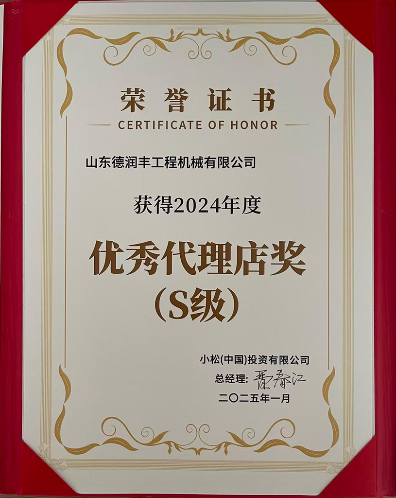 2024年度优秀代理店奖（S级）